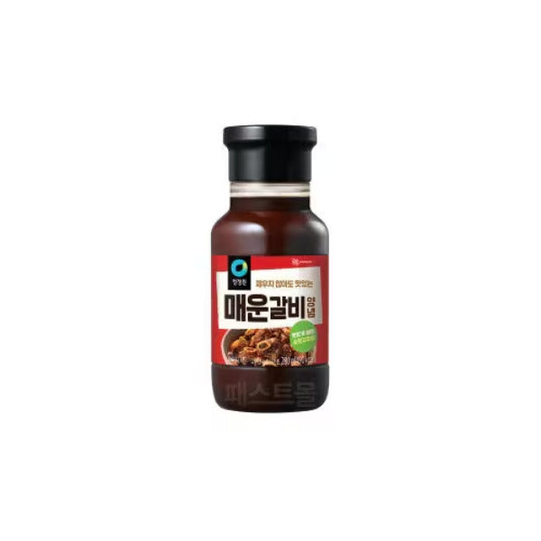 청정원 매콤한 갈비양념 280g CJW Sweet& Spicy BBQ marinade 280g