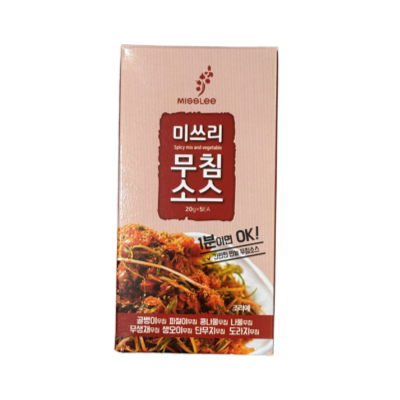 강스푸드 미쓰리 무침소스 5포입 20g*5 GSF Spicy Seasoned Powder 20g*5P