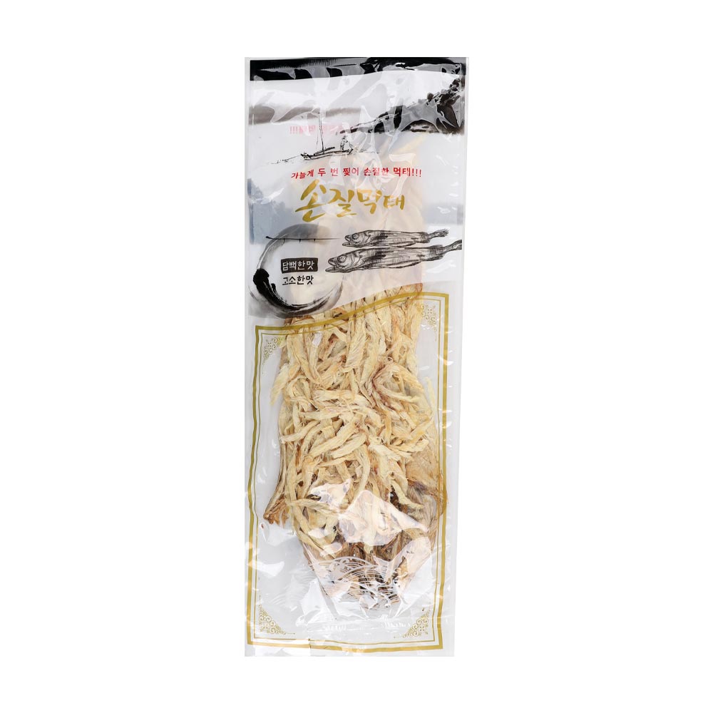명성 손질 먹태채 (냉동) 130g MS Premium Cut Dried Pollack 130g