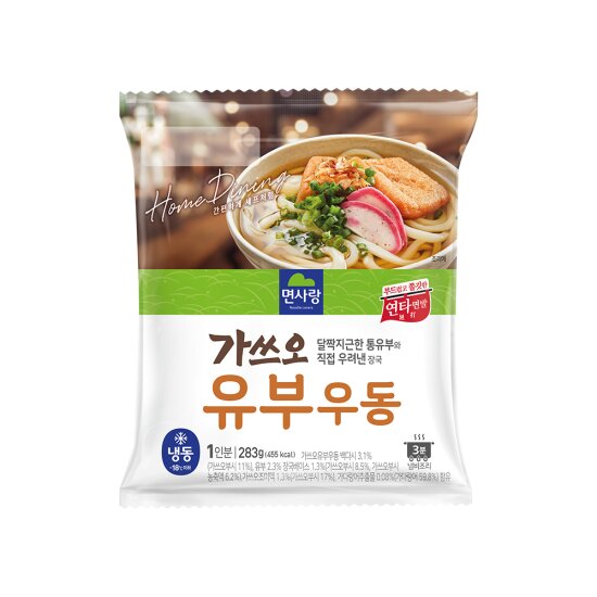 면사랑 가쓰오 유부우동 260g