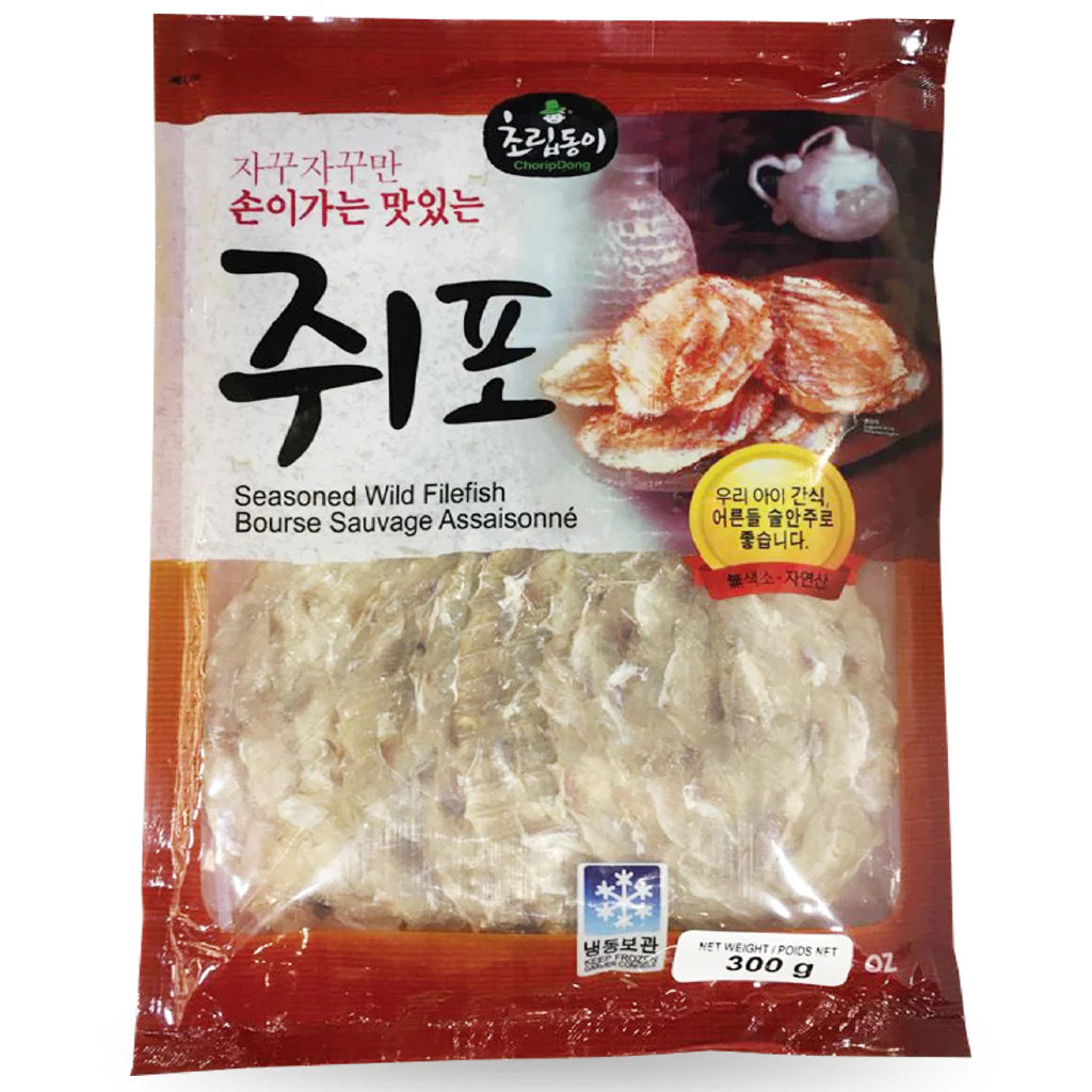 초립동이 조미쥐포 300g CRD Dried Filefish Fillet 300g