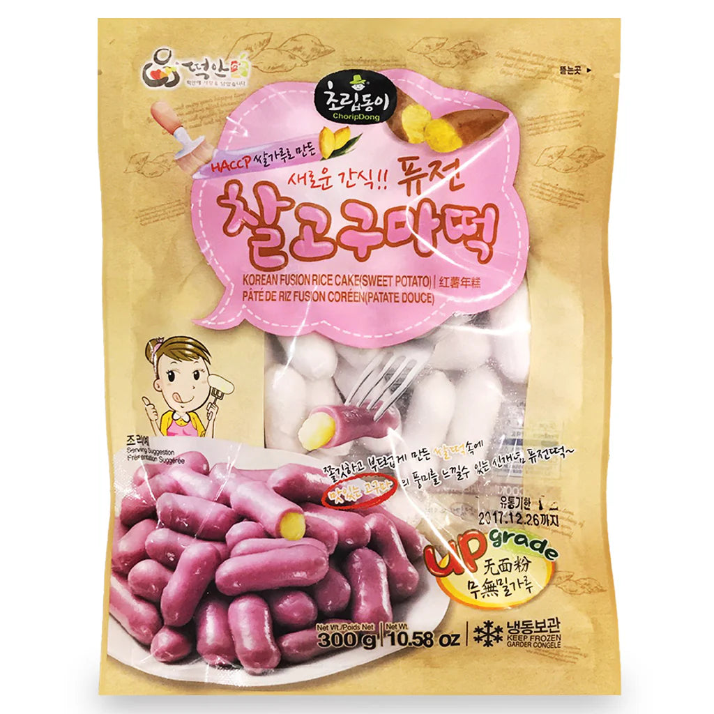 초립동이 떡안애 찰고구마떡 300g CRD Sweet Potato Rice Cake 300g