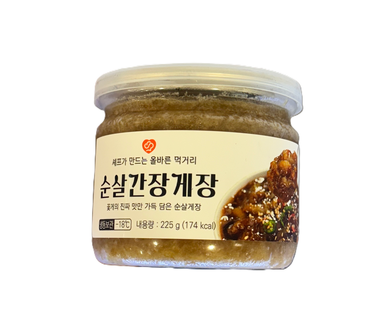 셰프애찬 순살 간장게장 250g CY Boneless Soy Sauce Marinated Crab 250g
