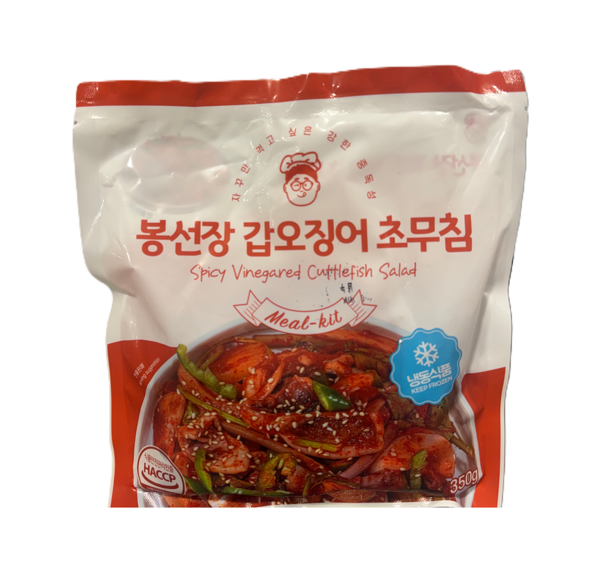 봉선장 갑오징어 초무침 350g CTB Spicy Marinated Cuttlefish 350g