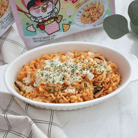 삼양 크림 까르보나라 불닭볶음면 멀티 130*5 SY Cream Carbonara Hot Chicken Multi 130*5