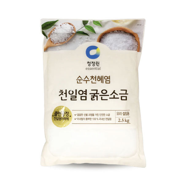 청정원 신안섬보배 굵은 소금 2.5kg CJO Sea Salt 2.5kg