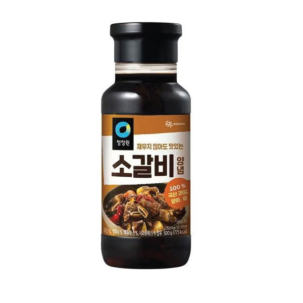청정원 소갈비 양념 500g CJO Beef Rib Marinade 500g