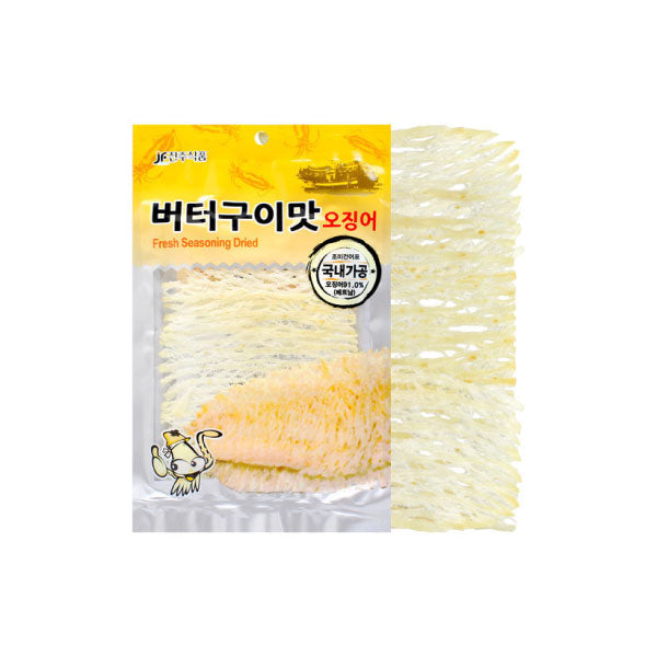 진주푸드 버터구이맛 오징어 30g JJF Dried Squid Butter Flavor 30g