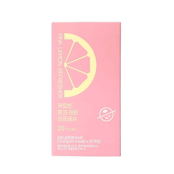 커피빈 핑크레몬 리프레셔 12.8g*20 Coffee Bean Pink Lemon Refresher Tea Stick 12.8g*20