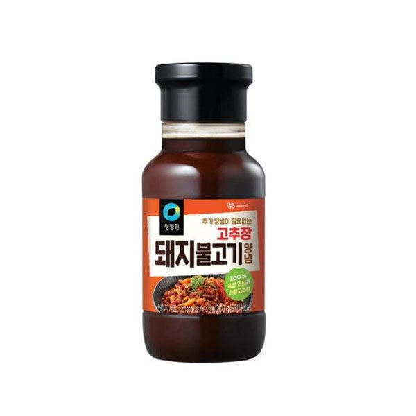 청정원 고추장 돼지불고기 양념 280g CJW Spicy Pork Bulgogi Marinade 280g