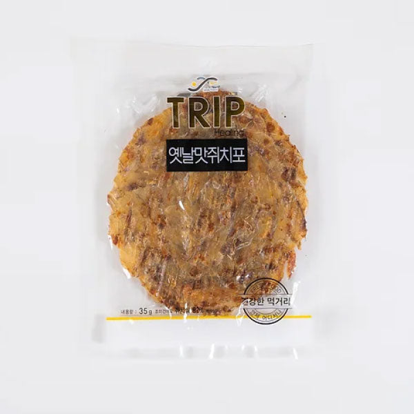 진주푸드 옛날맛 쥐치포 35g JJF Dried Filefish 35g