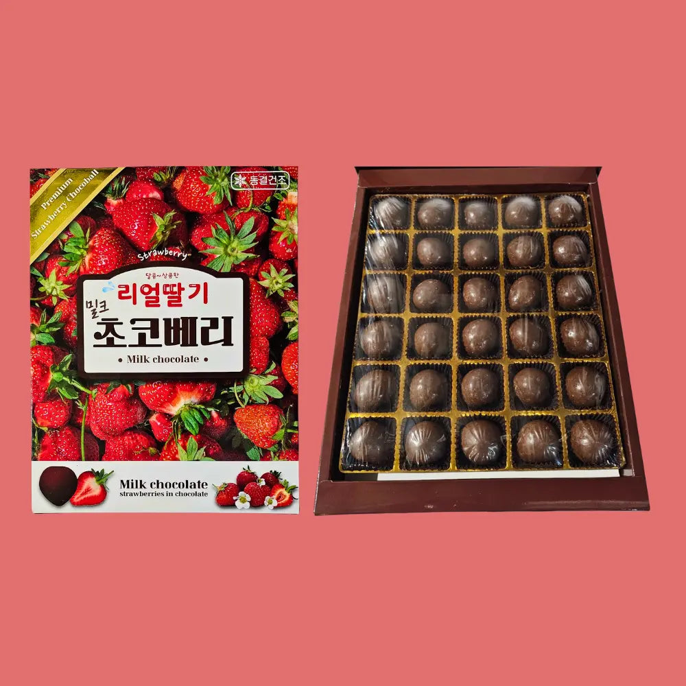 영풍 리얼딸기 밀크 초코베리 300g YWC Real Strawberry Milk Chocolate 300g