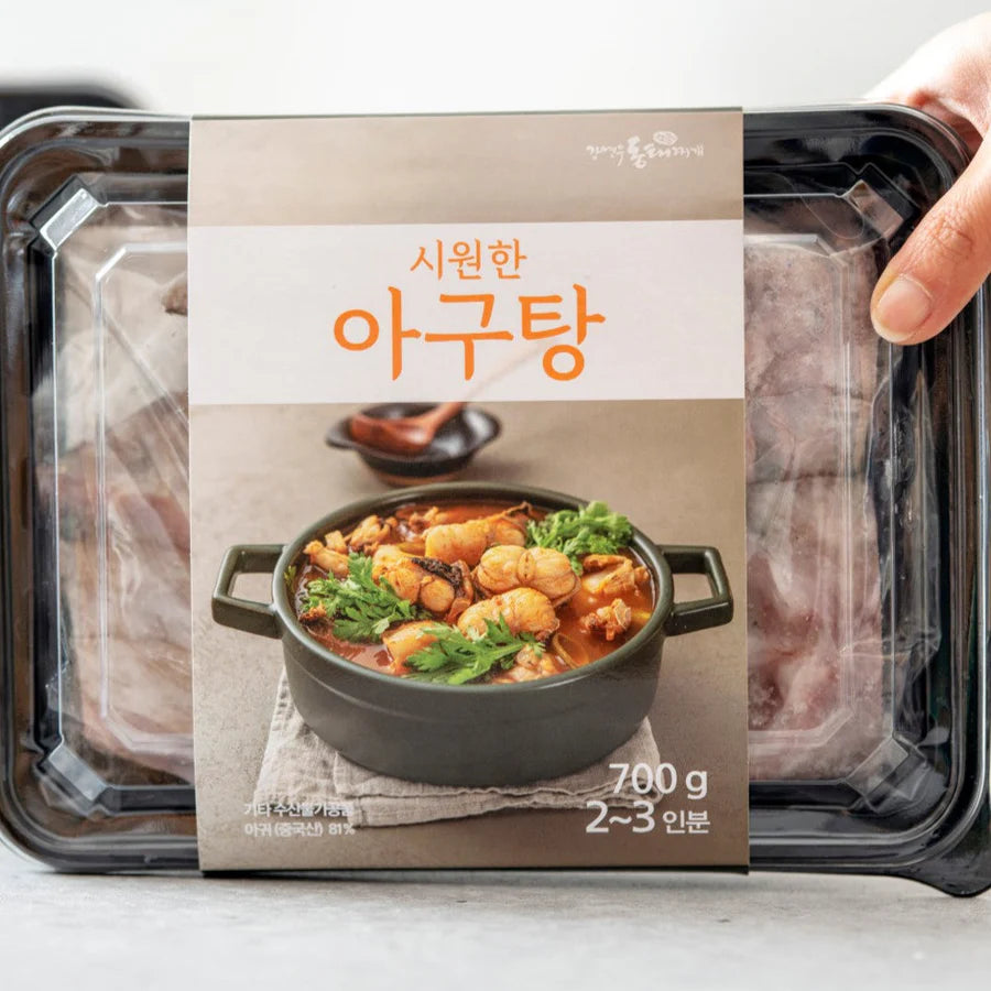 어부백서 강연우 시원한 아구탕 710g Spicy Monfish Soup 710g
