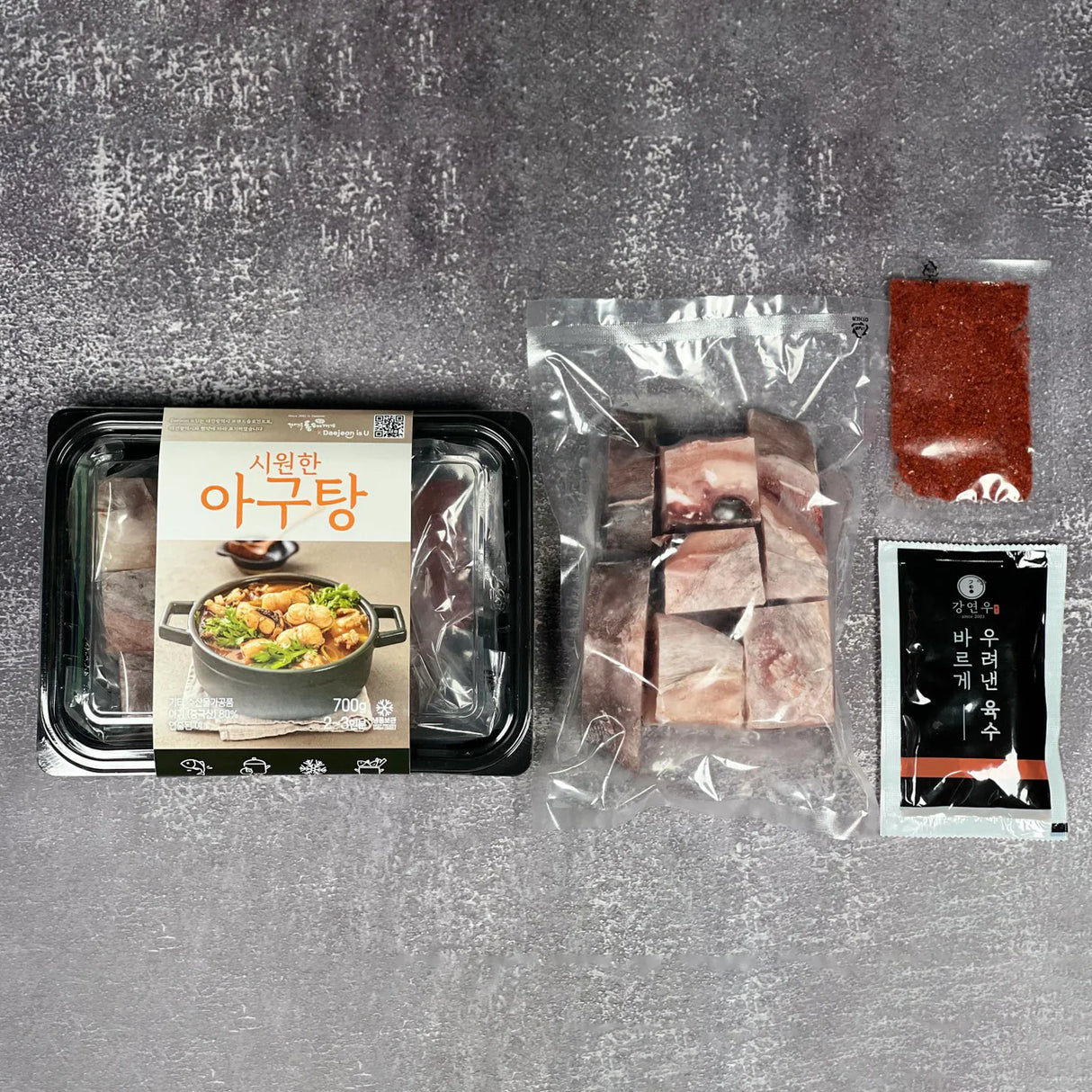 어부백서 강연우 시원한 아구탕 710g Spicy Monfish Soup 710g