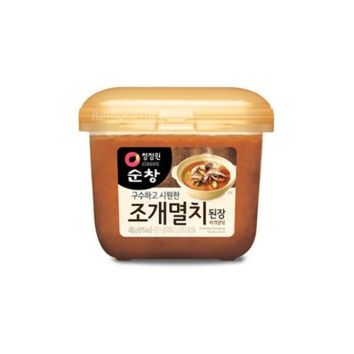 청정원 순창 조개멸치 찌개 된장 450g CJO Sunchang Shellfish & Anchovy Soybean Paste for Soup 450g