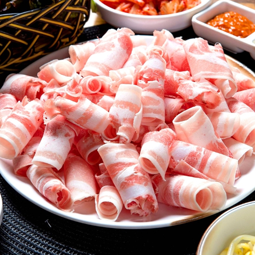 프라이데이미트 대패 삼겹살 500g FridayMeats Thin Sliced Pork Belly 500g