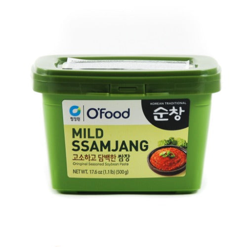 청정원 오푸드 순창 마일드 쌈장 500g CJO Sunchang Seasoned Soybean Paste Mild 500g