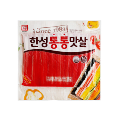 한성 통통 맛살 1kg HS Imitation Crab Meat 1kg