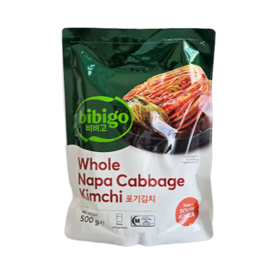 CJ 비비고 맛김치 500g CJ Bibigo Sliced Kimchi 500g