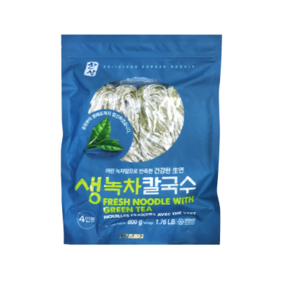 한상 생녹차 칼국수 800g HS Noodle with Green Tea 800g