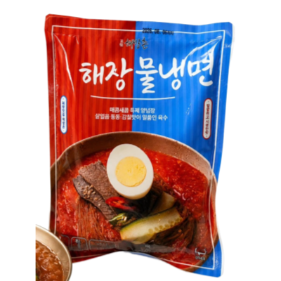 해방촌 해장 물냉면 540g HBC Spicy Cold Noodle 540g