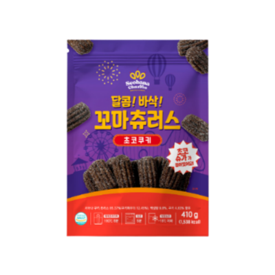 서바나 꼬마츄러스 초코쿠키맛 410g SBN Mini Churros Choco Cookie 410g