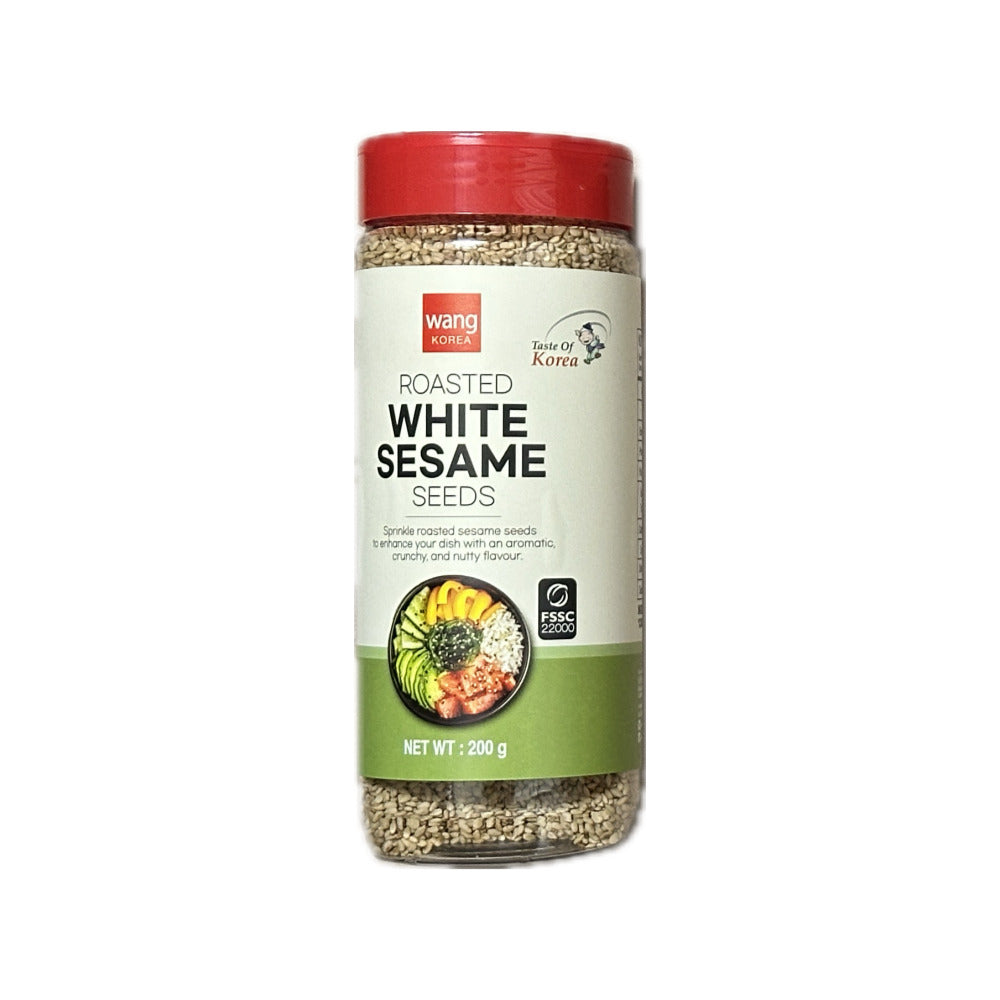 [2월세일] 왕 볶은 통깨 (통) 200g Wang Roasted White Sesame Seeds (Pet) 200g