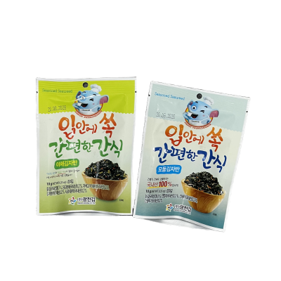 광천 입안에 쏙 간편한 간식 김자반 10g KC Seasoned Seaweed Flakes 10g