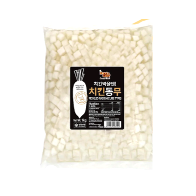 봉셰프 치킨무 파우치 1kg BFC Picked Radish cube 1kg