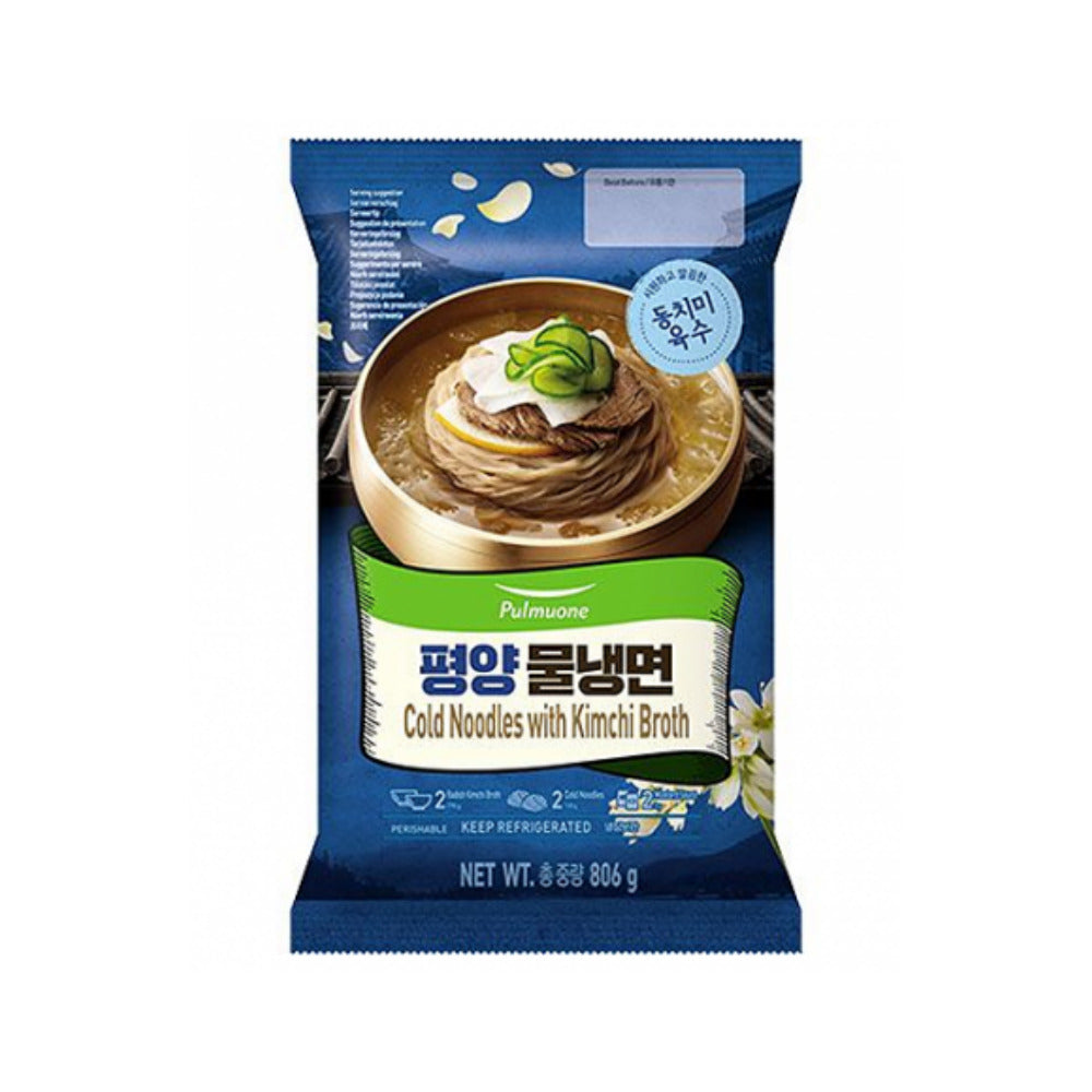 풀무원 평양 물냉면 806g Pulmuone Cold Noole with Radish 806g*12