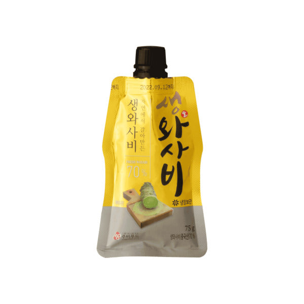 주비푸드 뿌리를 갈아만든 생와사비 [70%] 75g