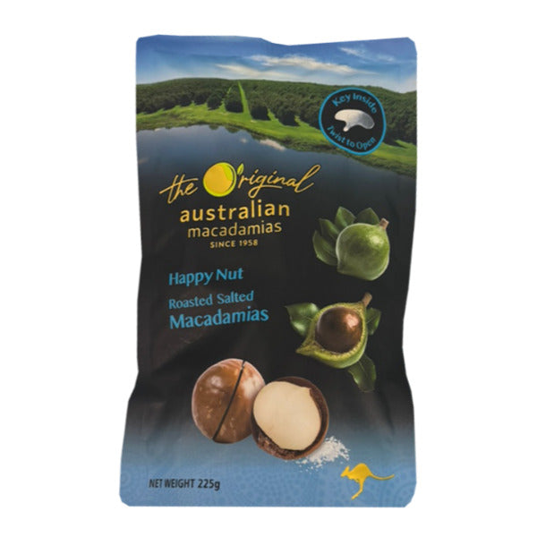 [세일] 마카다미아스 해피넛 [솔티드] 225g Macadamia Nut Salted 225g