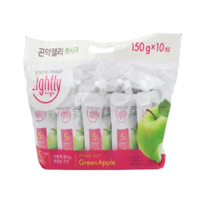 청정원 곤약젤리 [풋사과] 150ml*10 CJW Konjac Jelly [Apple] 150ml*10