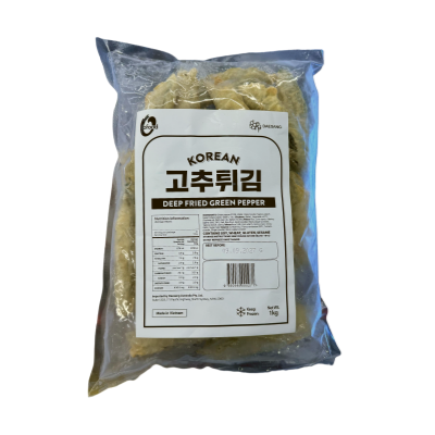 청정원 오푸드 고추튀김 1kg CJW Fried Green Chili 1kg