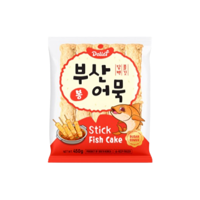 딜리프 부산어묵 스틱봉 450g Delief Busan Fish Cake [Stick] 450g