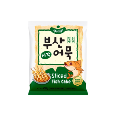 딜리프 부산어묵 사각 450g Delief Busan Fish Cake [Flat] 450g