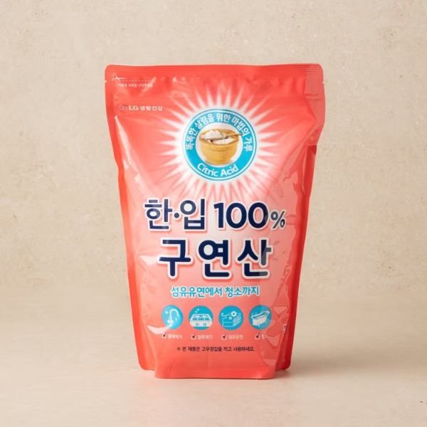 LG Citric Acid 1kg LG 한입100% 구연산 1kg