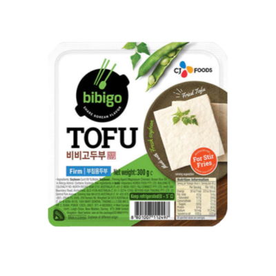 CJ 비비고 콩두부 (부침용) 300G CJ Bibigo Tofu (Firm) 300G