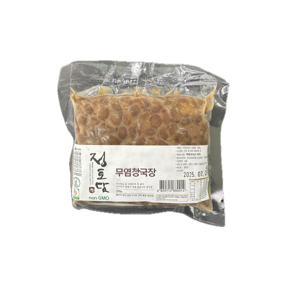 누리마루 무염 청국장 200g NMR Unsalted Cheonggukjang 200g