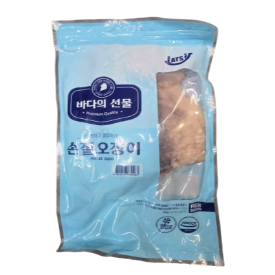고맙스 씨로드 손질된 오징어 500g SRD Frozen Squid 500g