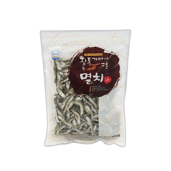 동해식품 황토가마에 구운 멸치 [다시] 150g DH Roasted Anchovy For Soup 150g