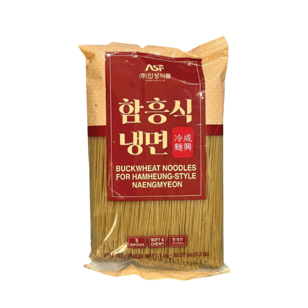 안성 함흥식 냉면 (소스없음) 1kg Ansung Buckwheat Noodle 1kg