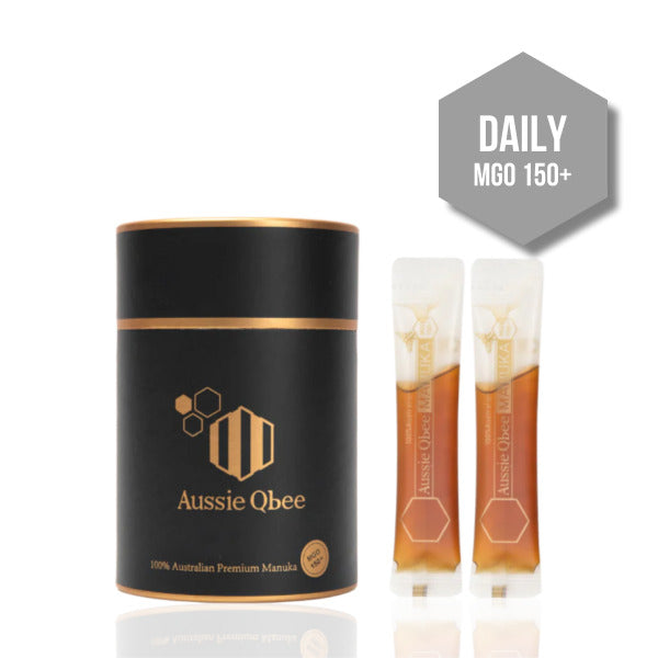 [키즈용 추천] 오지큐비 마누카꿀 [MGO 150+] 30포 Aussie Qbee Manuka Honey [MGO 150+] 30ea
