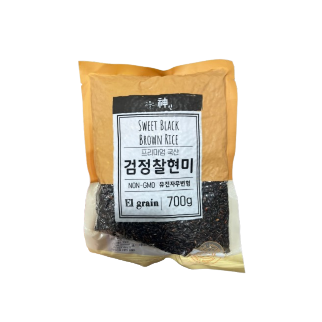 [3월세일] 진성 곡물의신 검정 찰현미 700g Black Sticky Brown Rice 700g