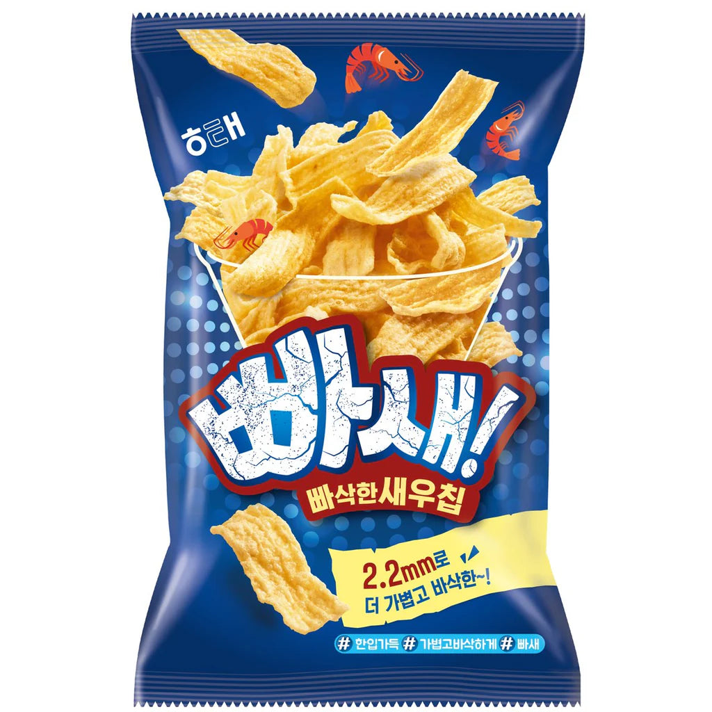 해태 빠새 55g HT Crispy Shrimp Flavor 55g