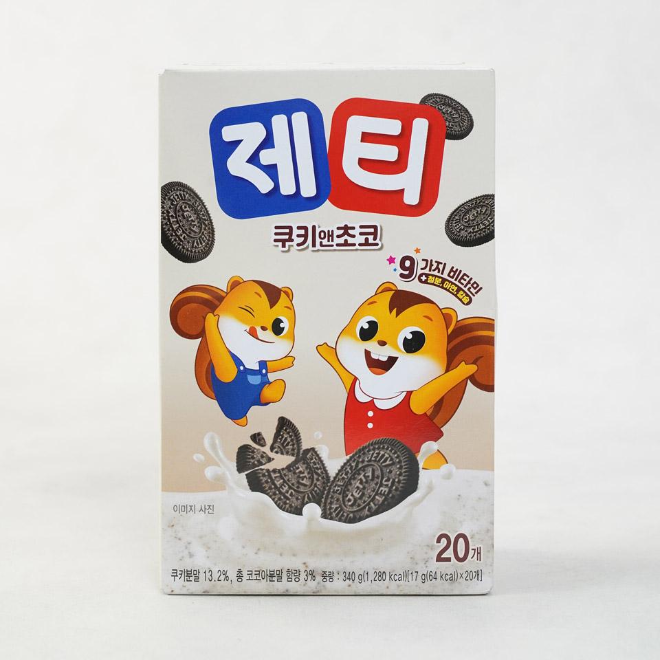 동서 제티 쿠키앤쵸코 17g*20p DS Jetty Cookie&Choco 17g*20p