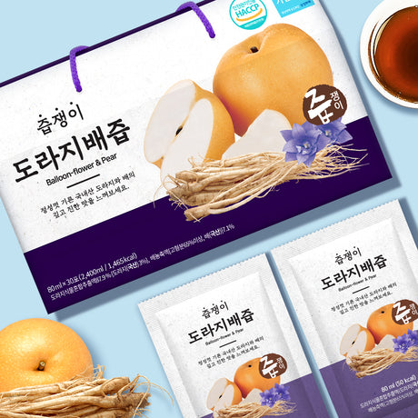 즙쟁이 도라지배즙 240g KF Bellflower Root & Pear 240g