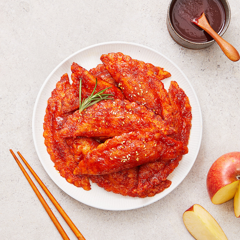 국떡 사과넣은 무침 야끼만두 360g Cook-Tok Apple & Spicy Sauce Mandu 360g