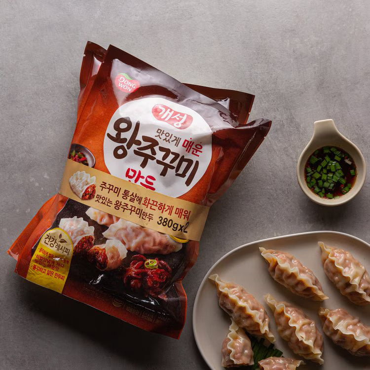 동원 왕 쭈꾸미만두 380g*2팩 Dongwon Spicy Small Octopus Dumpling 380g*2 pack