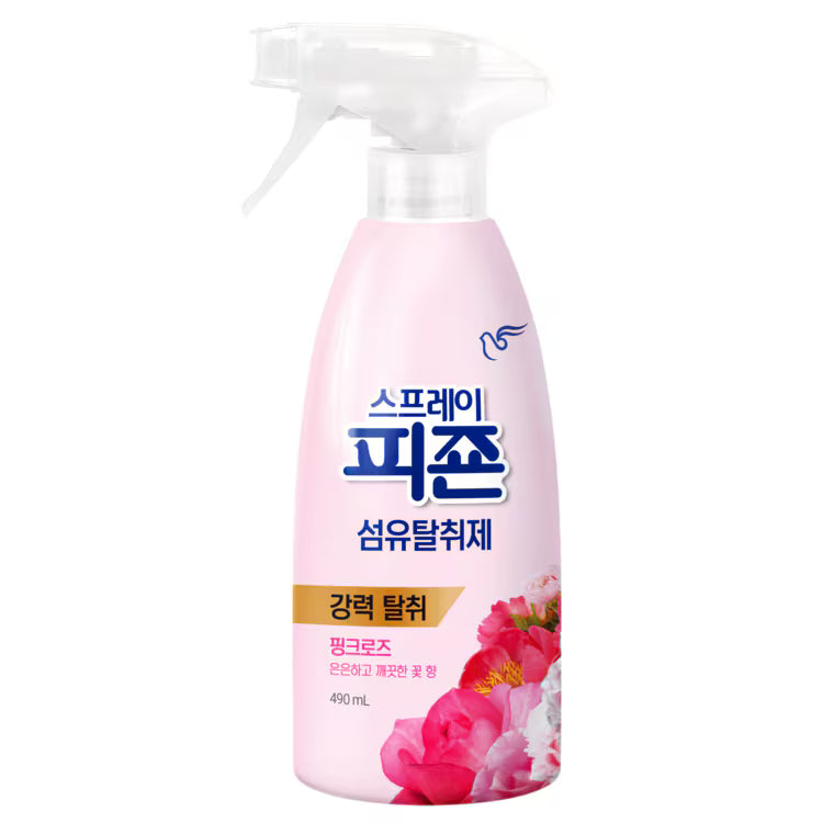 피죤 섬유탈취제 핑크 490ml Pigeon Fabric Freshner Pink 490ml
